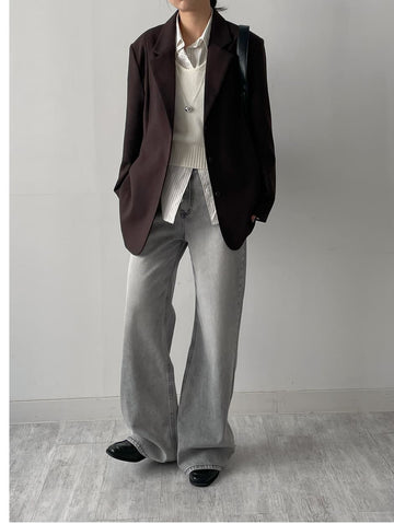 440 Long Wide Denim Pants